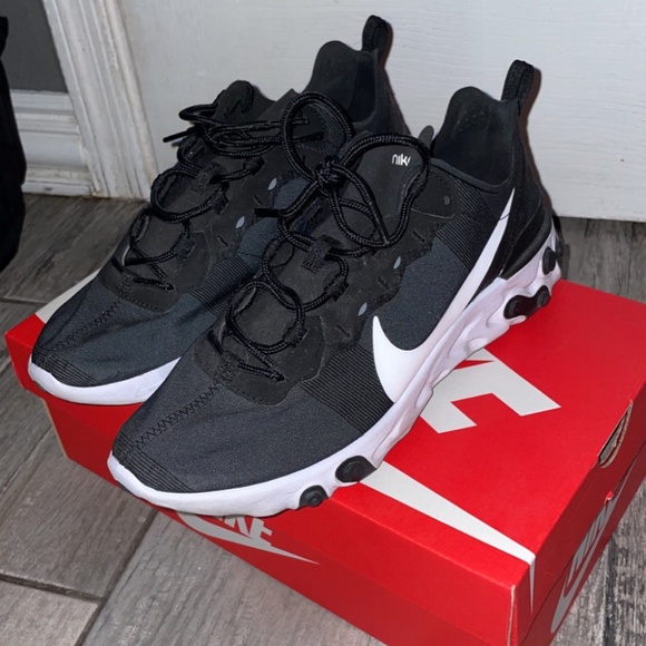 Nike react 55 Black and white - Picture 2 of 5